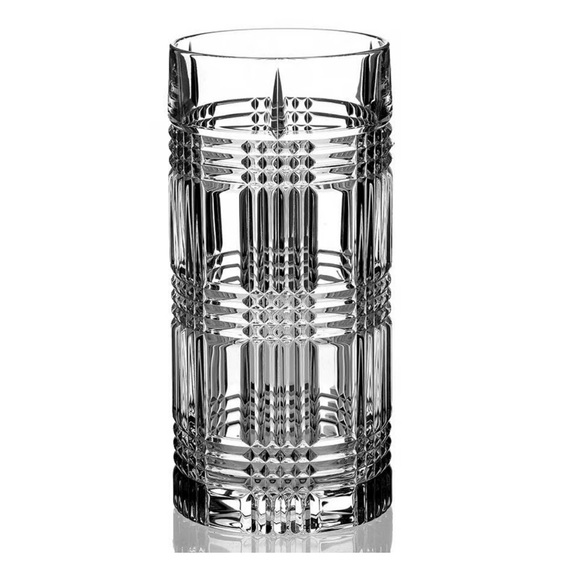 RLL Glen Plaid Crystal Highball Drinking Set - Picture 1 of 6